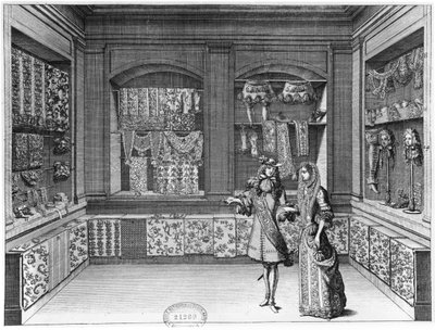 The Shop of Galanteries, Illustration from 
